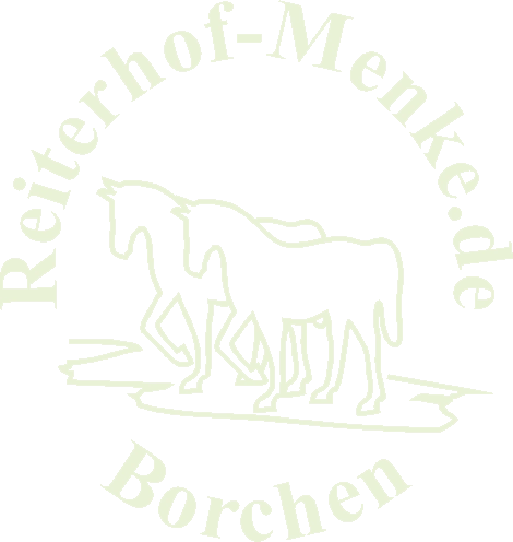 Logo des Reiterhof Menkes in der Farbe Hellgrün